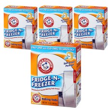 ARM&HAMMER 冰箱冷凍庫小蘇打, 4個, 396.8克