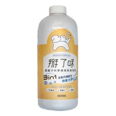DEODOR-FORMULA 掰了味 銀離子科學環境除臭噴霧 補充瓶 1000ml, 3合1全新升級配方 除臭力PLUS, 1L, 1瓶