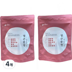 명품한알 얼큰한맛 조미료, 60g, 4개