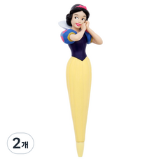 디즈니스토어 백설공주 피규어 펜, 혼합색상, 2개