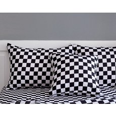 체커보드베개커버
