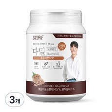 칼로바이 다밀 뉴트리션 단백질쉐이크 호두아몬드맛, 560g, 3개