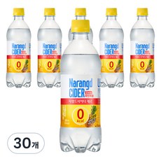 나랑드사이다 제로 파인애플, 500ml, 30개