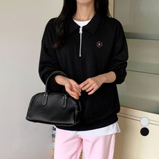 afinar 圖案半拉鍊運動衫 Afinar