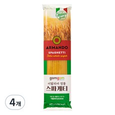 곰곰 이탈리아 정통 스파게티, 500g, 4개