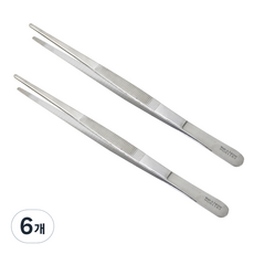 ARMICO 직선 의료용 핀셋 20cm, 6개