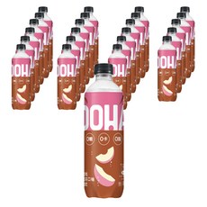 OOHA 氣泡飲 水蜜桃烏龍茶, 500ml, 24瓶