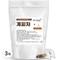 천지가약초 계피차 삼각티백, 1g, 100개입, 3개