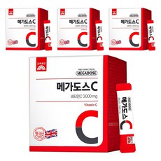 메가도스 비타민C 3000mg, 180g, 4개 180g, 4개