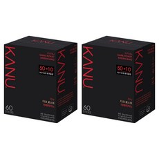 KANU 深焙美式黑咖啡, 1.6g, 60條, 2盒