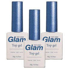 프롬더네일 GLAM TOP 젤네일, 3개, 10g