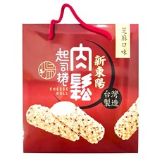 新東陽 肉鬆起司捲禮盒, 酥鬆口感, 香氣撲鼻, 獨立包裝, 300g, 1盒