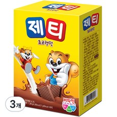 제티 동서 쵸코렛맛 분말, 17g, 80개입, 3개