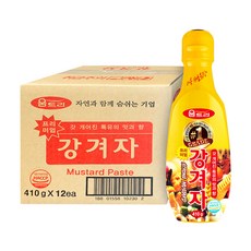 움트리 프리미엄 강겨자, 410g, 12개