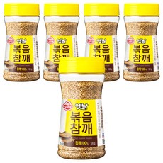 OTTOGI 不倒翁 古早味炒芝麻, 100g, 5罐