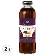 초록원 헛개홍삼차, 660g, 2개, 1개입
