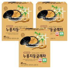 우리차 누룽지 둥굴레차, 1.5g, 40개입, 3개