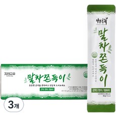 자연공유 말차 쫀득이, 700g, 3개