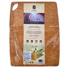 SAGE 無菌木砧板, 美國NSF衛生認證 防霉抗菌, 耐熱耐用, 1個