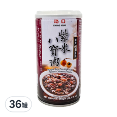 巧口 紫米八寶粥，含多種中國甜品, 350g, 36罐
