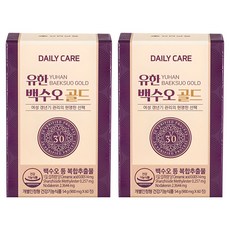 데일리케어 유한 백수오 골드, 60정, 2개