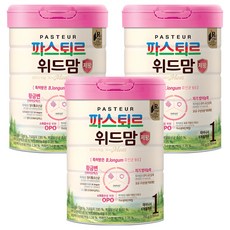 파스퇴르 위드맘 엄마의 마음 제왕 1단계, 750g, 3개 750g, 3개