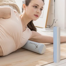 트라택 EVA 슬림핏 폼롤러, 애쉬블루 + 허쉬그레이, 1개