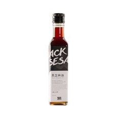東和製油 黑芝麻油, 嚴選黑芝麻 冷壓初榨 無防腐劑, 250ml, 1瓶