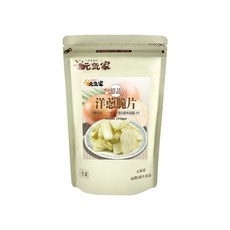 元氣家 洋蔥脆片, 嚴選新鮮洋葱製成, 無色素, 無人工香料, 無防腐劑, 100g, 1包