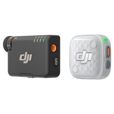 DJI Mic Mini 2S 1 TX + 1 RX 세트, 혼합색상