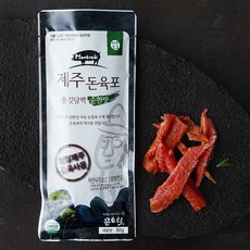 몬트락 제주 돈육포 순한맛, 80g, 1개