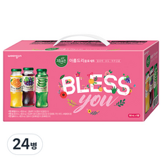 자연은 아름드리 음료세트, 180ml, 24병