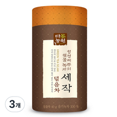 다농원 세작덖음차, 40g, 1개입, 3개