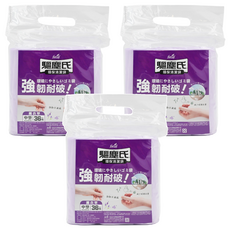 farcent 花仙子 驅塵氏 香氛環保清潔袋 薰衣草 中 3捲, 20L, 3包