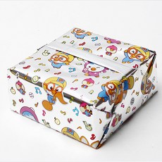Pororo 禮品乙烯基卷包裝紙架 53cm x 18m, 銀, 1個