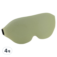 Runeuta良好睡眠睡眠眼罩 綠色, 4個, 1件
