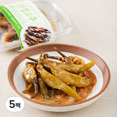 정성식품 된장고추, 110g, 5팩