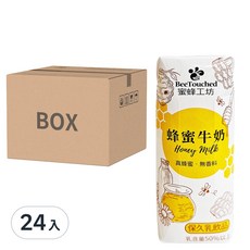 BeeTouched 蜜蜂工坊 蜂蜜牛奶 250毫升 x 24入, 250ml