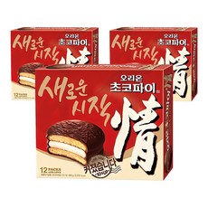 오리온 초코파이, 468g, 3개