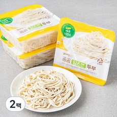 곰곰 얇은면 두부 3입세트, 300g, 2팩