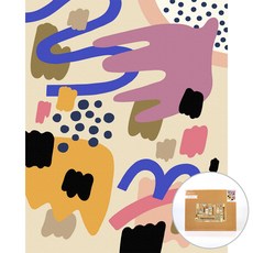 아트조이 물감 2배 DIY 명화그리기 40 x 50 cm, 미드 센추리 페인팅 A, 1개
