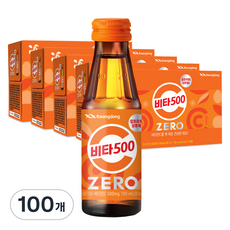 광동제약 비타 500 제로, 100ml, 100개