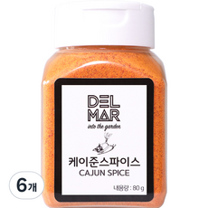 딜리셔스마켓 케이준 스파이스, 80g, 6개