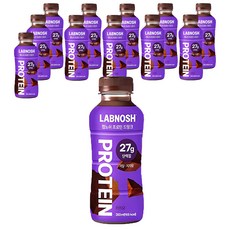Labnosh 蛋白飲 可可口味, 350ml, 12個