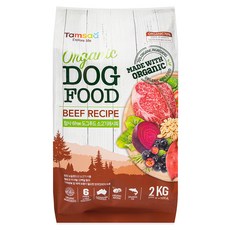탐사 유기농 6Free 전연령 강아지사료, 소, 2kg