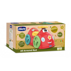 Chicco ECO+360度旋轉訓練車, 360度自由轉動車輪 享受靈活滑行快感, 莓果紅, 1個