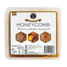 HONEY AUSTRALIA 天然蜂巢，350公克，100%澳洲蜂蜜, 350g, 1盒