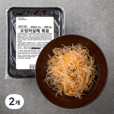 강남밥상 오징어실채 볶음, 100g, 2개