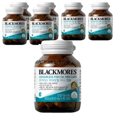 BLACKMORES 澳佳寶 無腥味迷你濃縮魚油膠囊, 80顆, 7罐