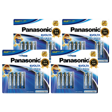 Panasonic Evolta 鈦元素鹼性電池 4號, 10顆, 4組